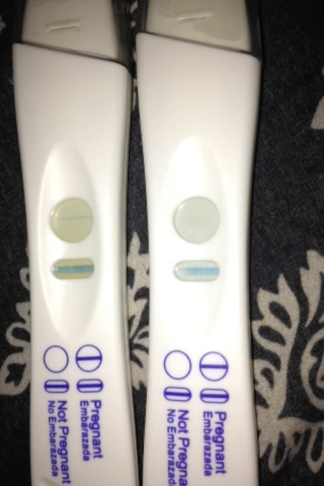 Cvs One Step Pregnancy Test Evaporation Line pregnancy test