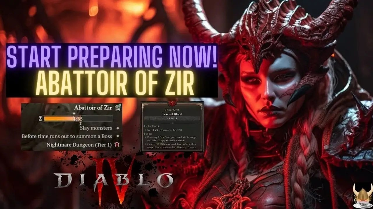 Diablo 4 How To Unlock And Defeat Abattoir Of Zir? Tips & Preparation