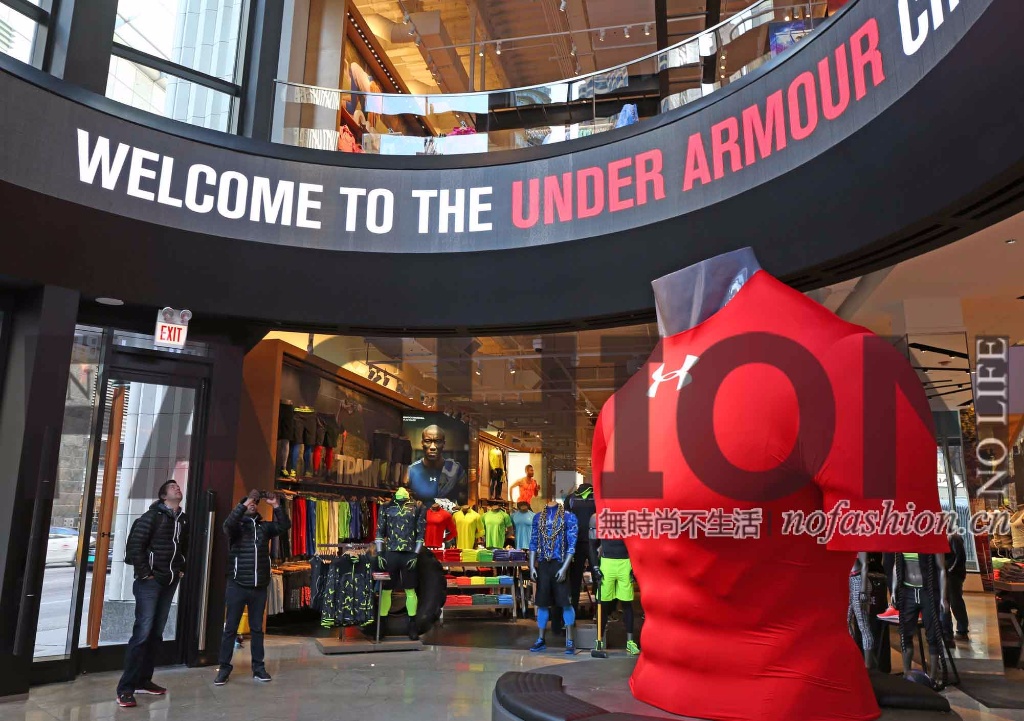 Under Armour安德玛二季度业绩胜预期 再次上调全年目标 股价再创新高 无时尚中文网NOFASHION