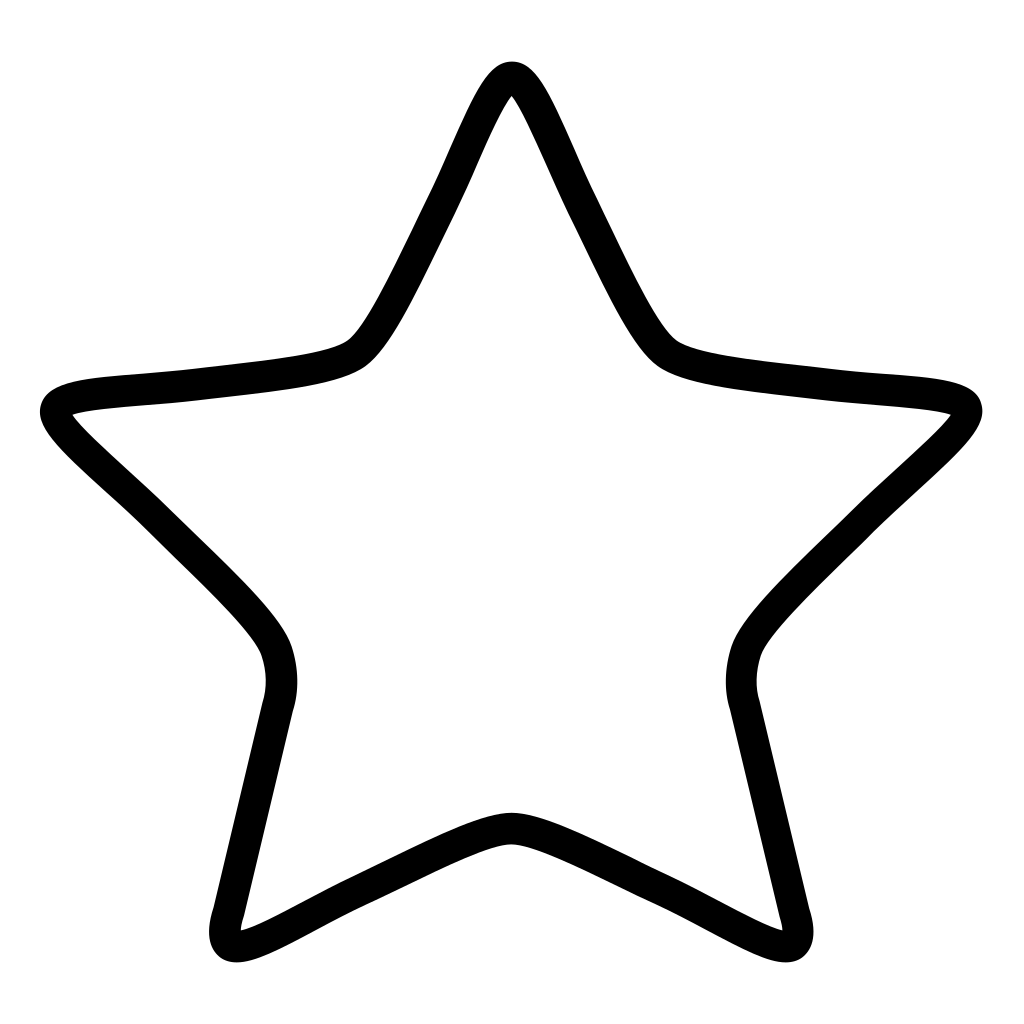 White Star Svg Png Icon Free Download (29489)