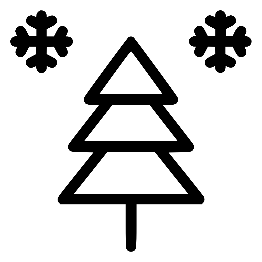 Snow Tree Xmas Svg Png Icon Free Download (550682)