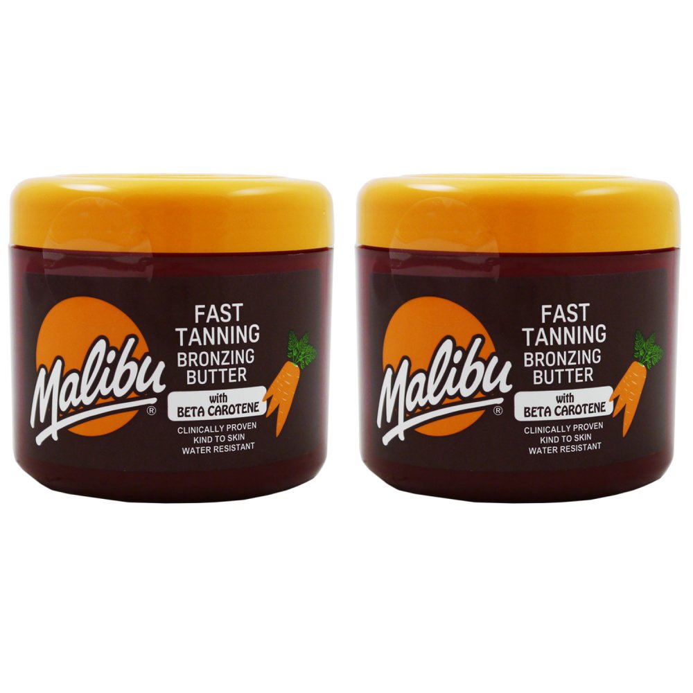 Malibu Fast Tanning Bronzing Butter 2x 300 ml Set bei Riemax