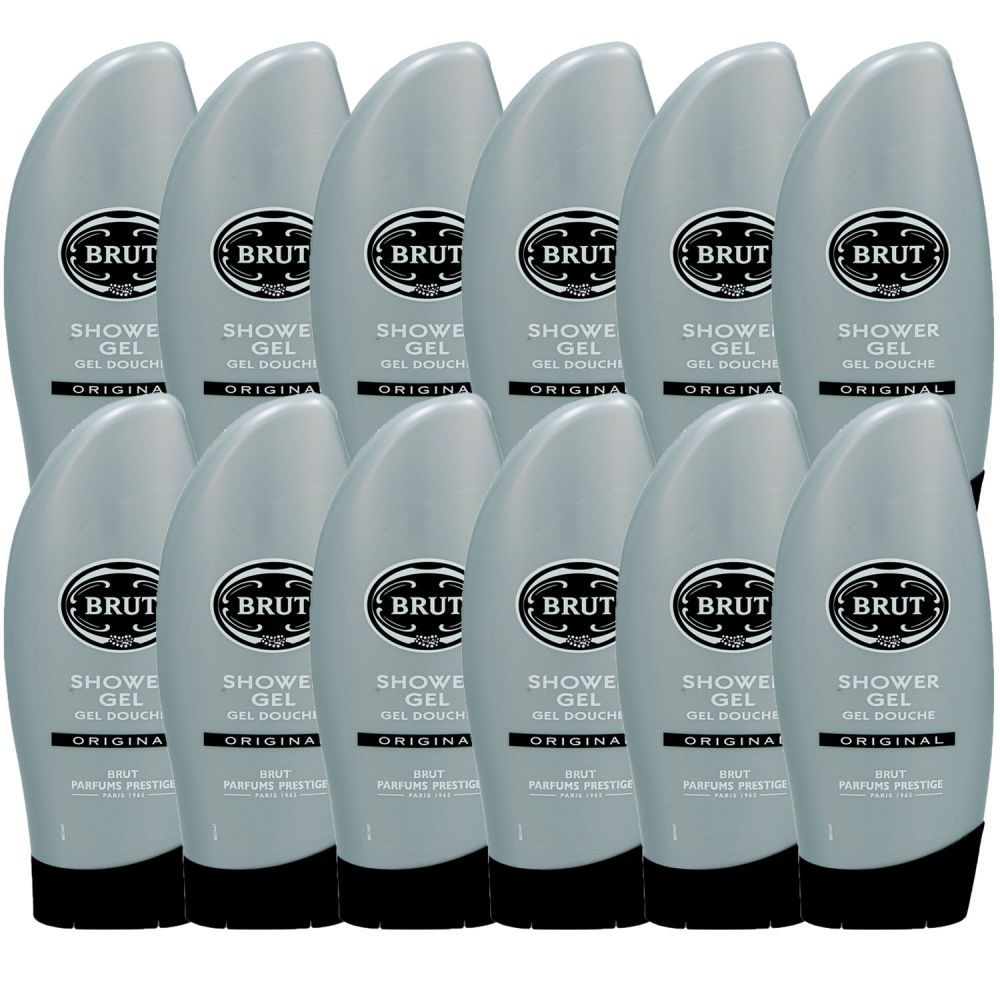 Brut Original 12 x 250 ml Duschgel Showergel Shower Gel bei Riemax
