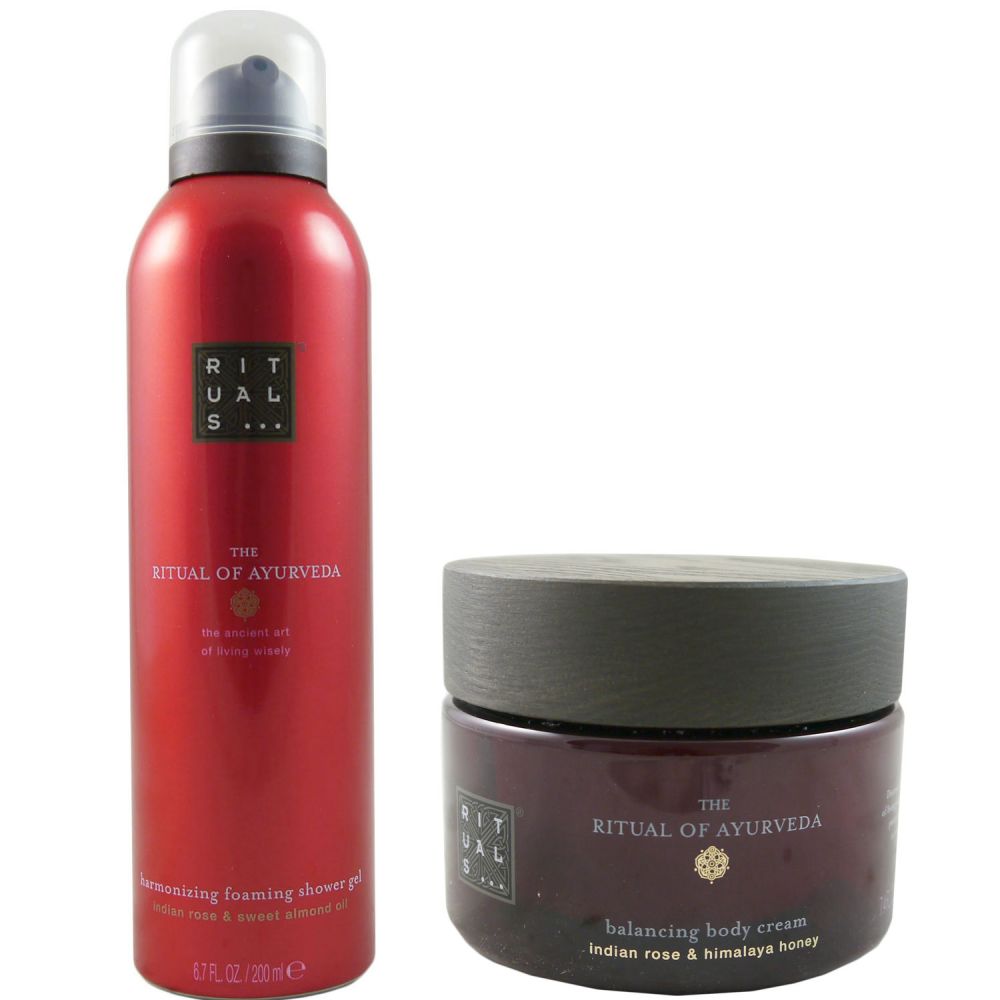 Rituals The Ritual of Ayurveda Shower Gel 200 ml+Bodycream 220ml Set bei Riemax