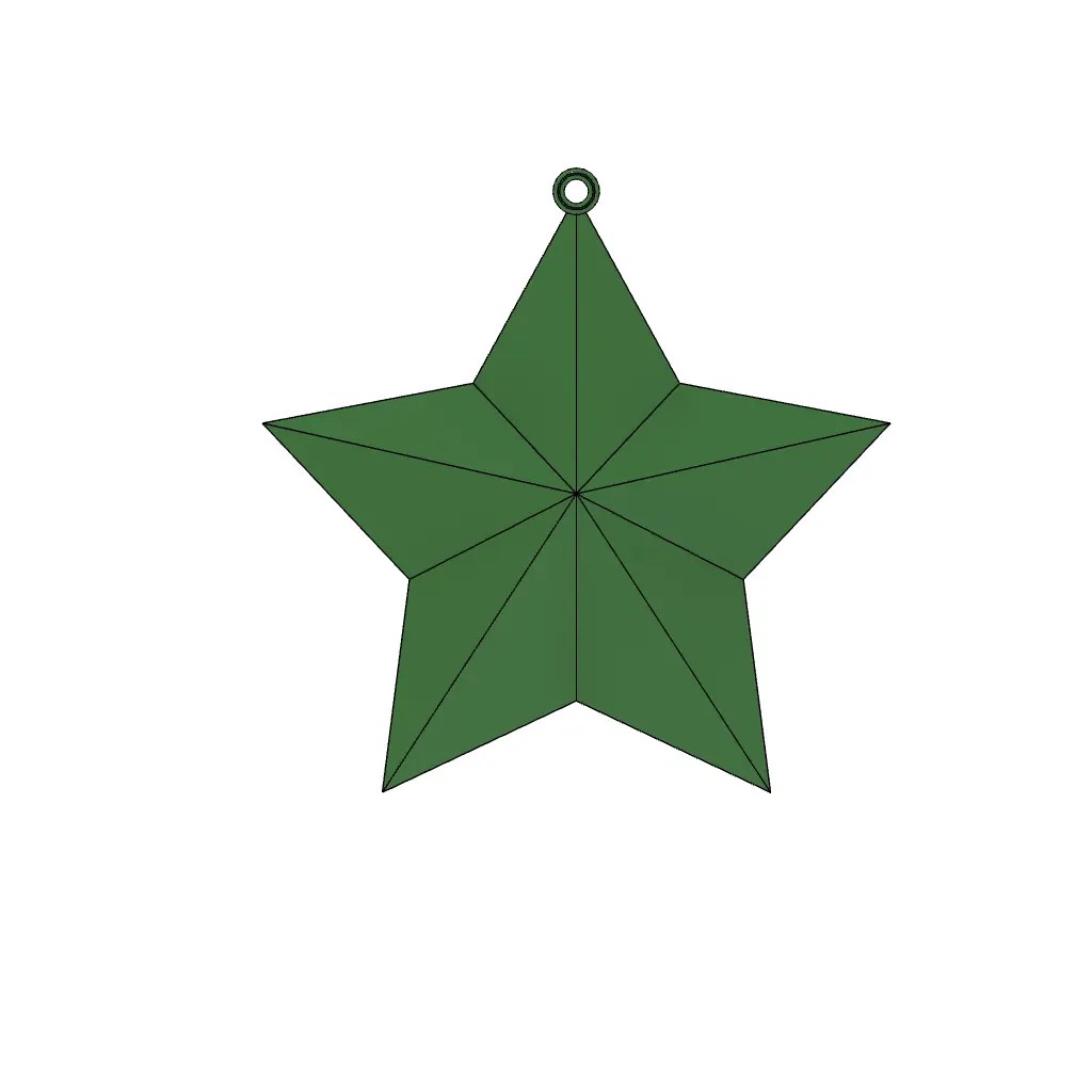 Hanging Star 3D models download Creality Cloud