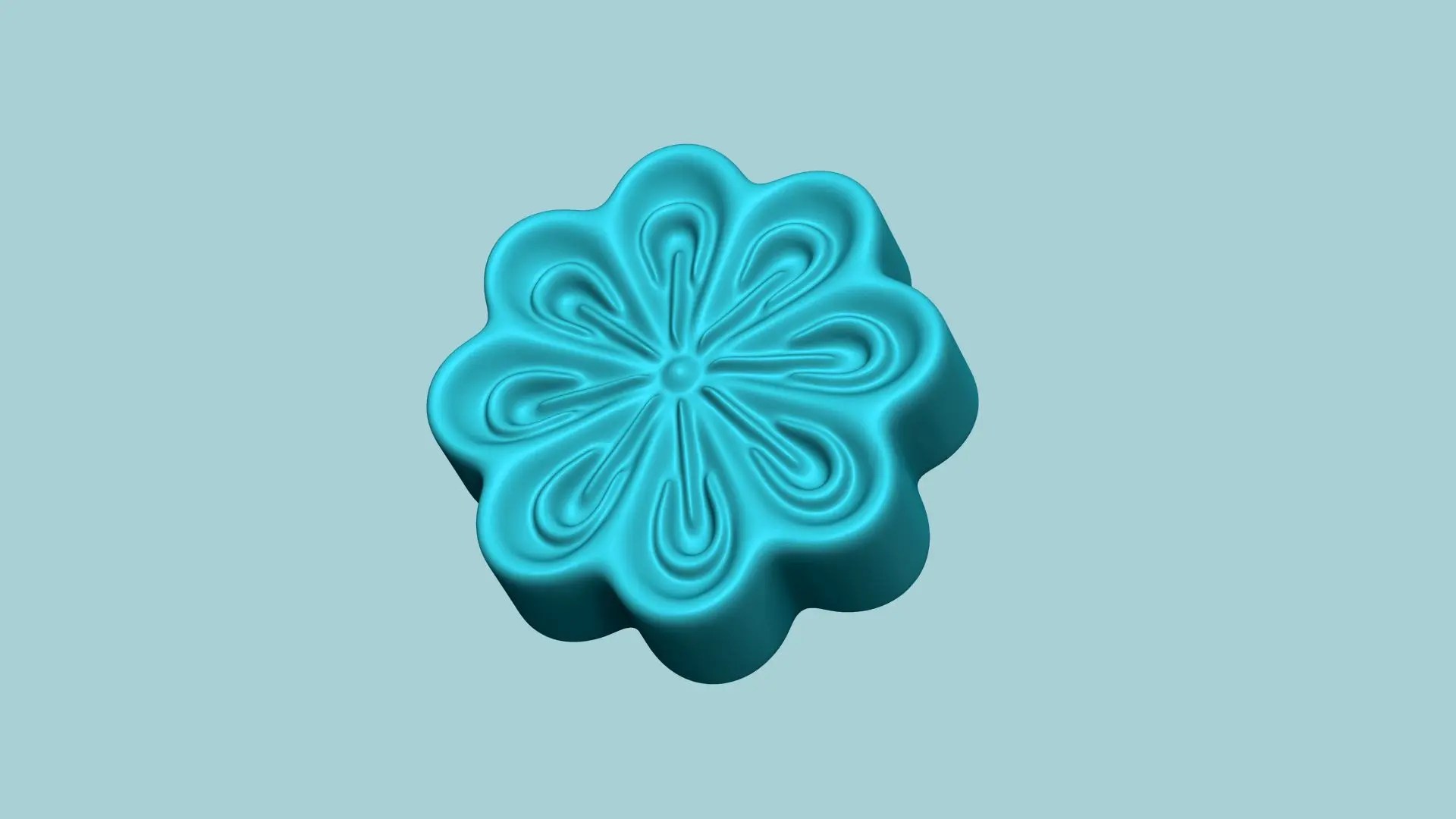 10 Manju Stamps Collection Japanese Sweet Traditional 3D models