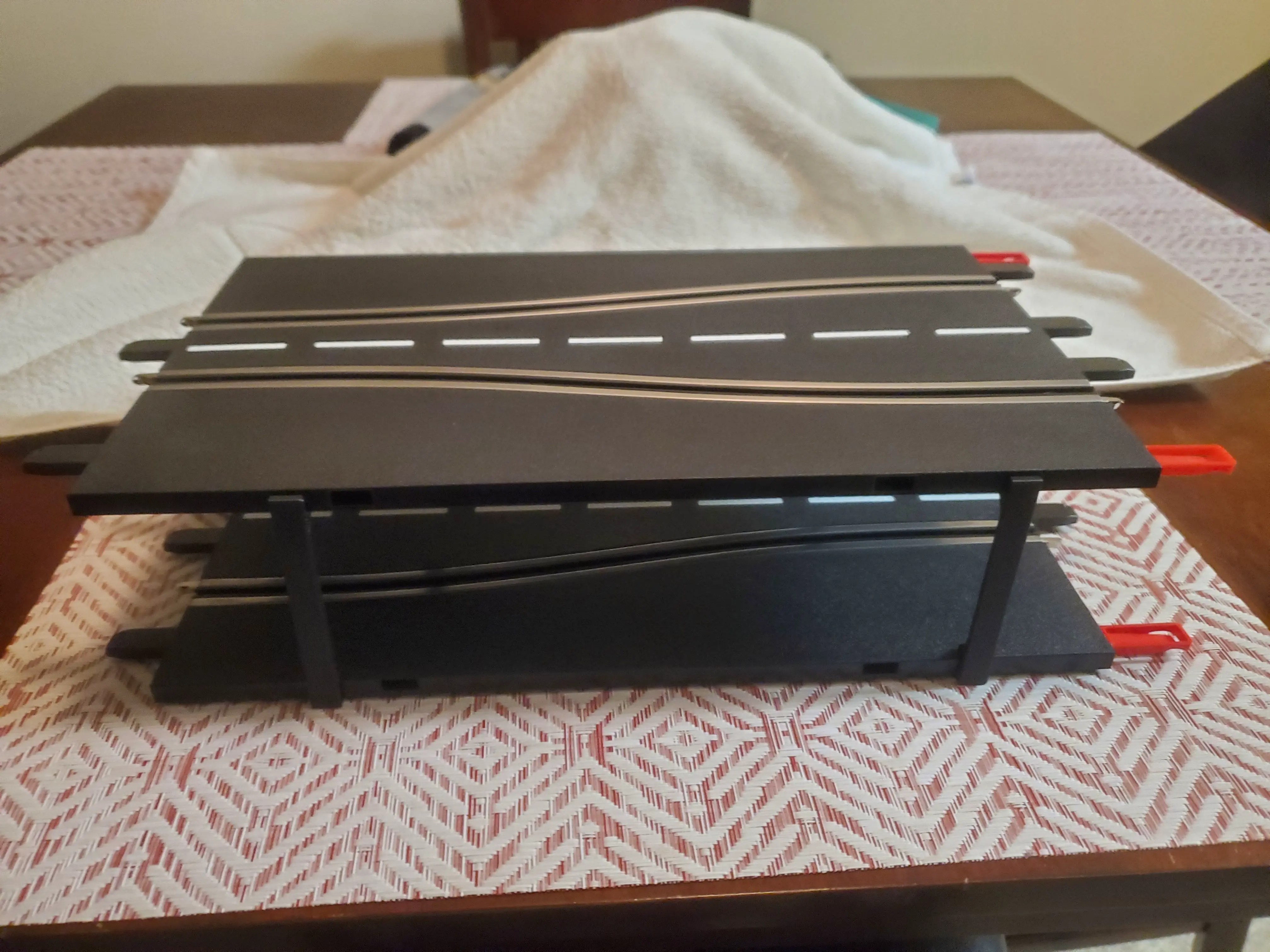 1/32 Carrera slot car track supports 3D models download Creality Cloud