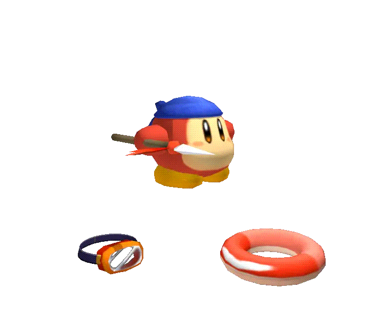 Waddle Dee w/Goggles (Kirby's Dreamland) 3D models download