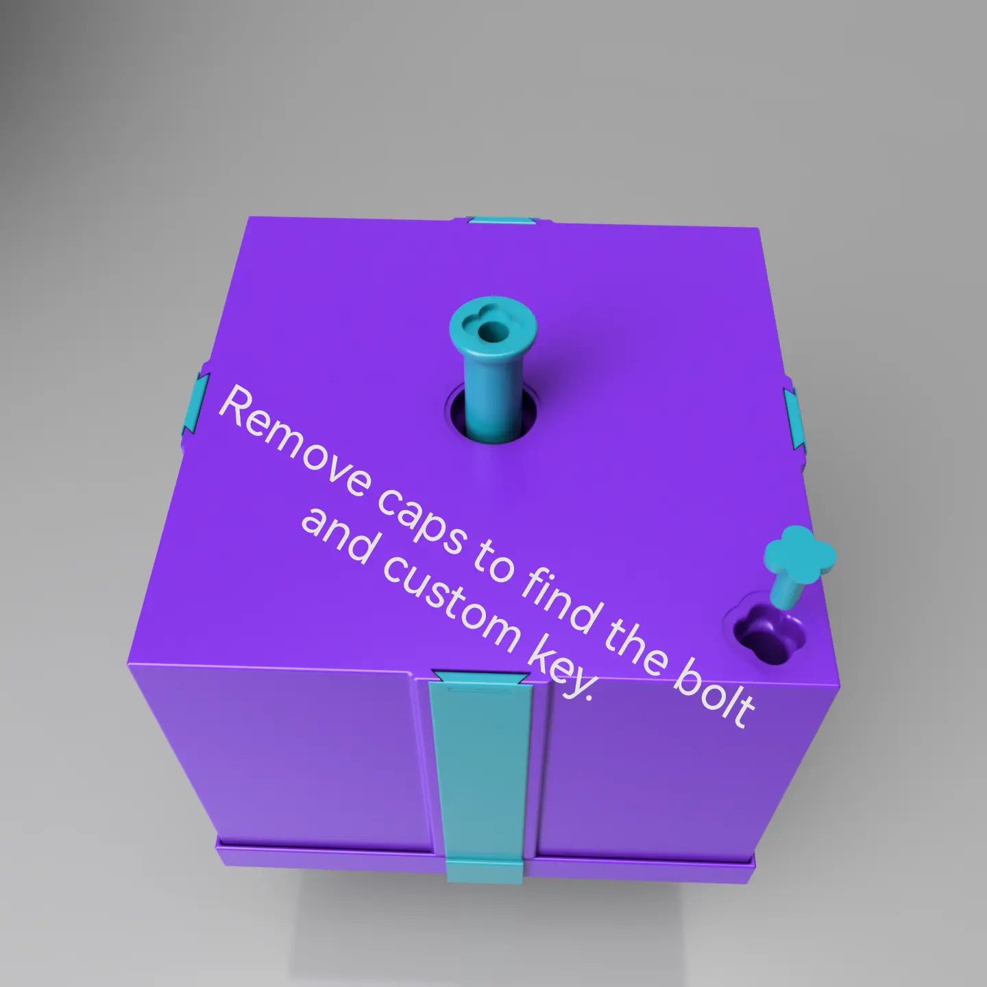 Christmas Puzzle Gift Box V2 3D models download Creality Cloud