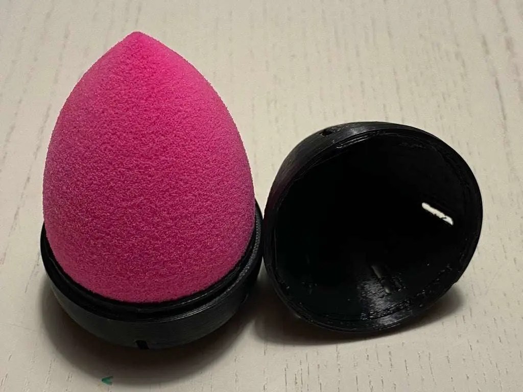 beauty blender travel case 3D models download Creality Cloud