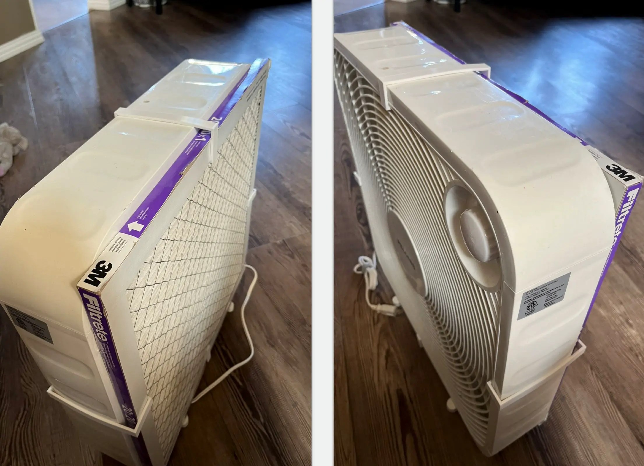 20 inch Box Fan Air Filter Clip 3D models download Creality Cloud