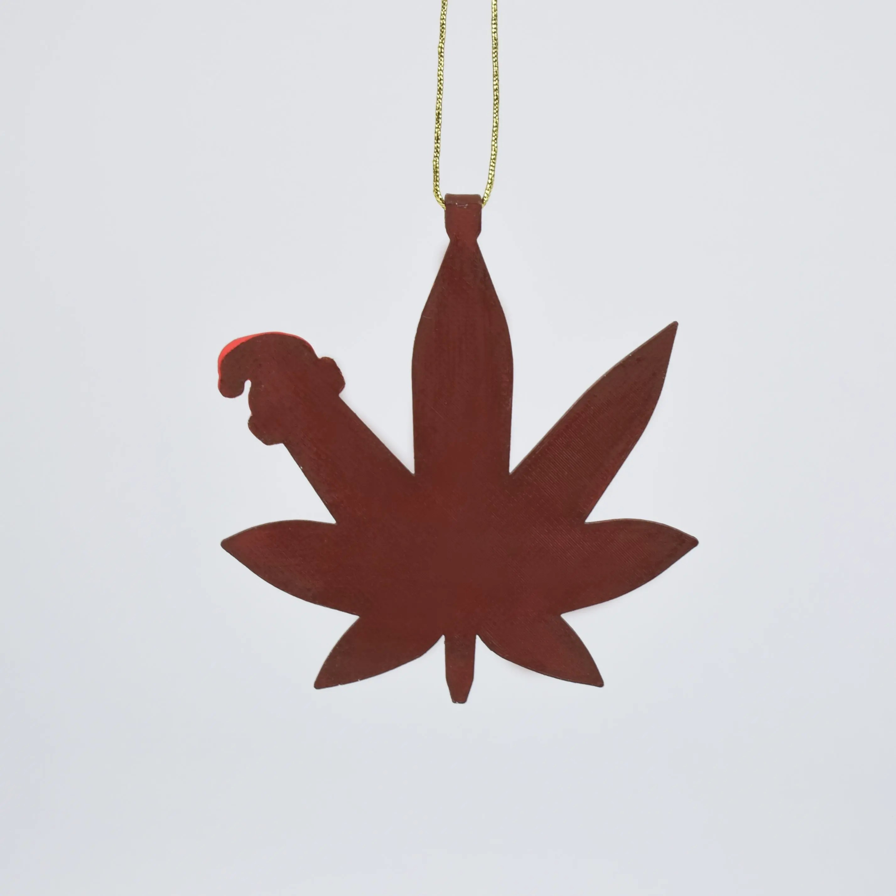 Marijuana Christmas Tree Ornament 3D models download Creality Cloud
