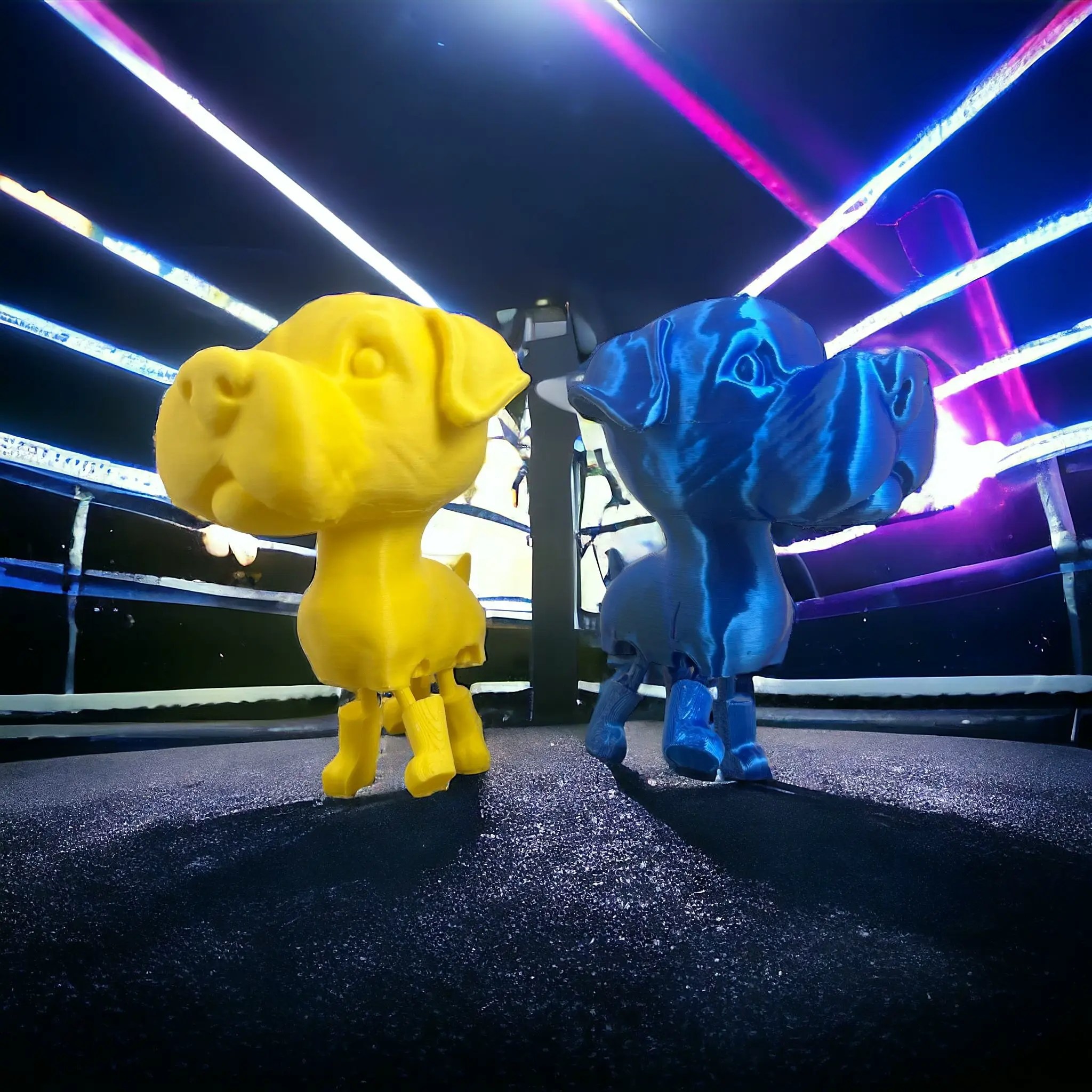 Flexy Big Head Dog 3D models download Creality Cloud