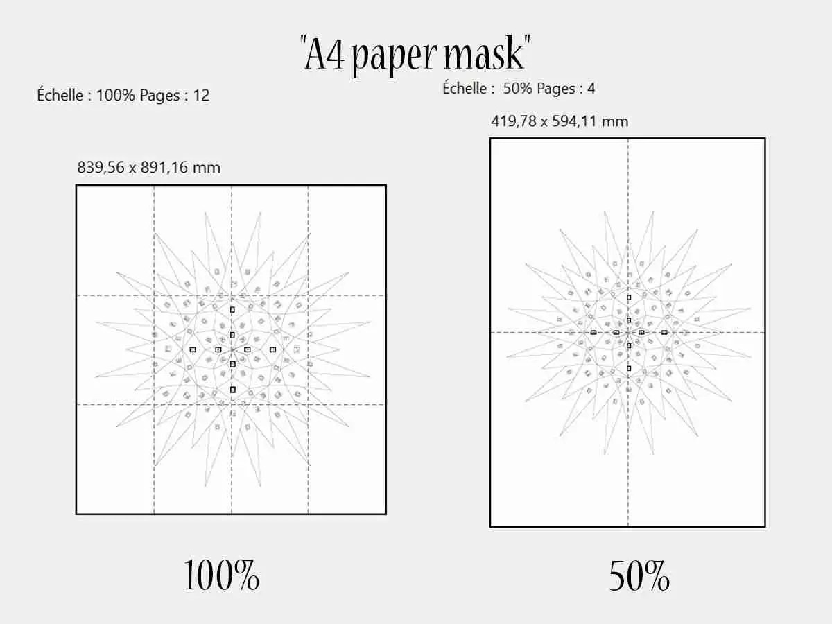 Geometric Star/Sun wall design 3D models download Creality Cloud