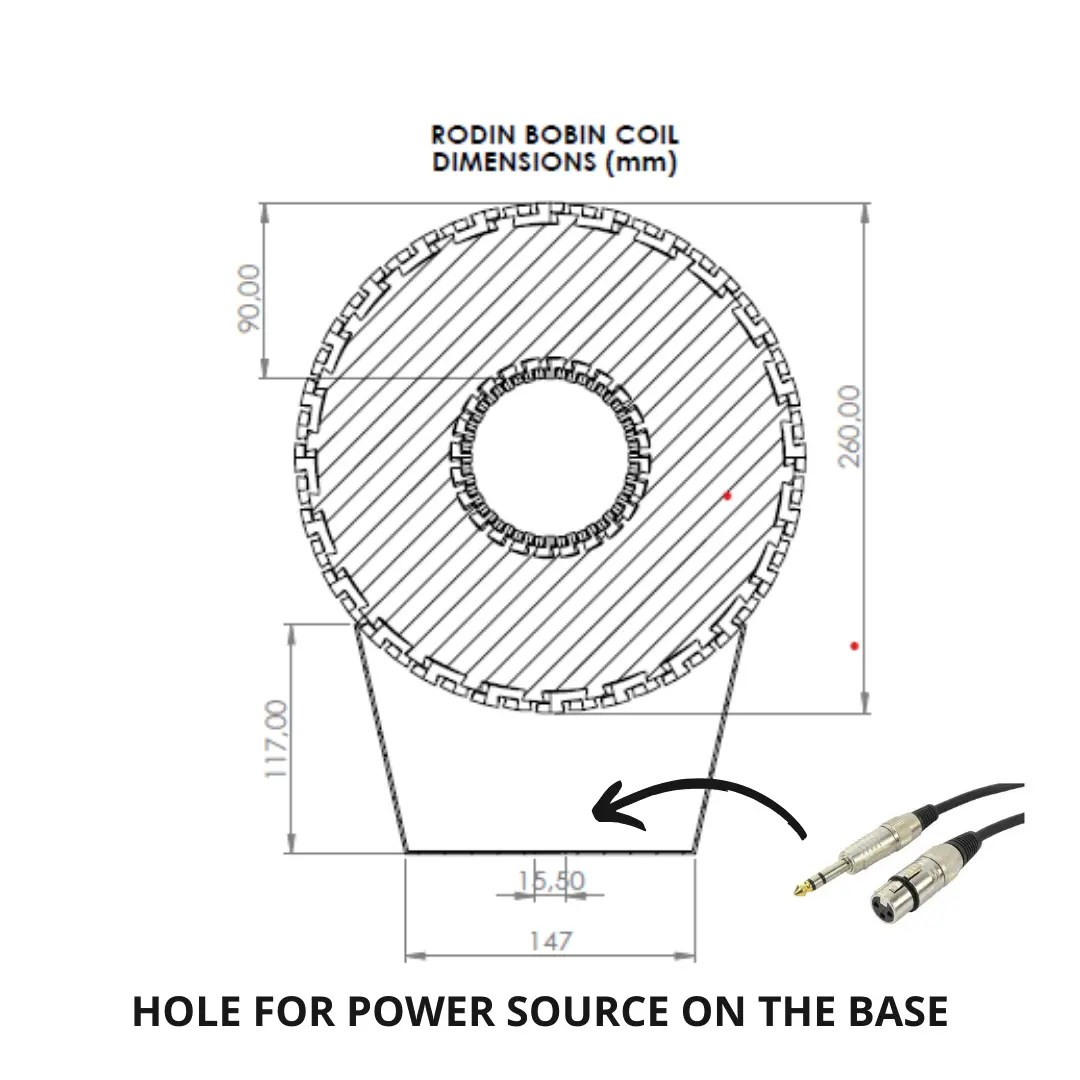 DDS POE MOLD DEVICE 260 mm x 260 mm x 90 mm 24 TURNS 3D models