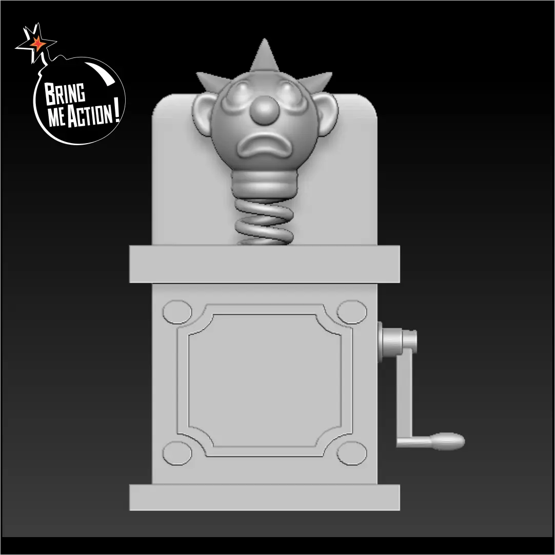 Jack in the Box Chucky 3D models download Creality Cloud