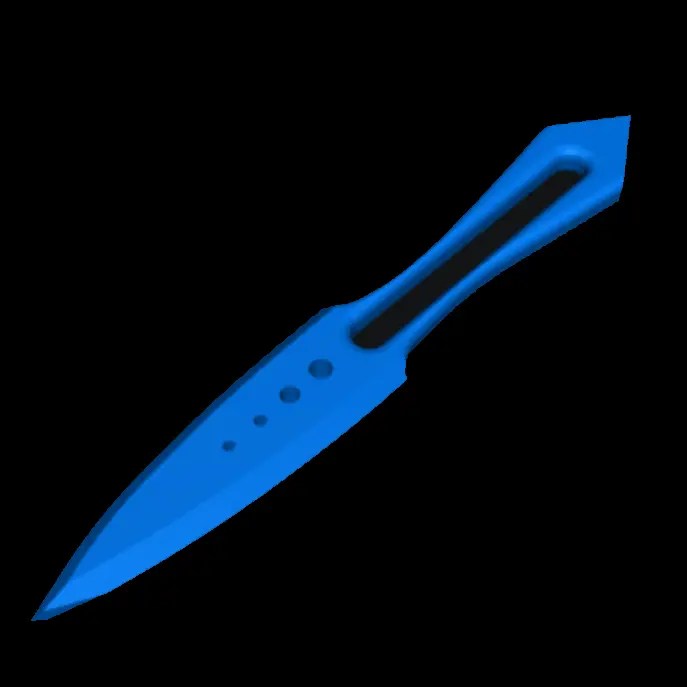 Throwing Knife 3D models download Creality Cloud
