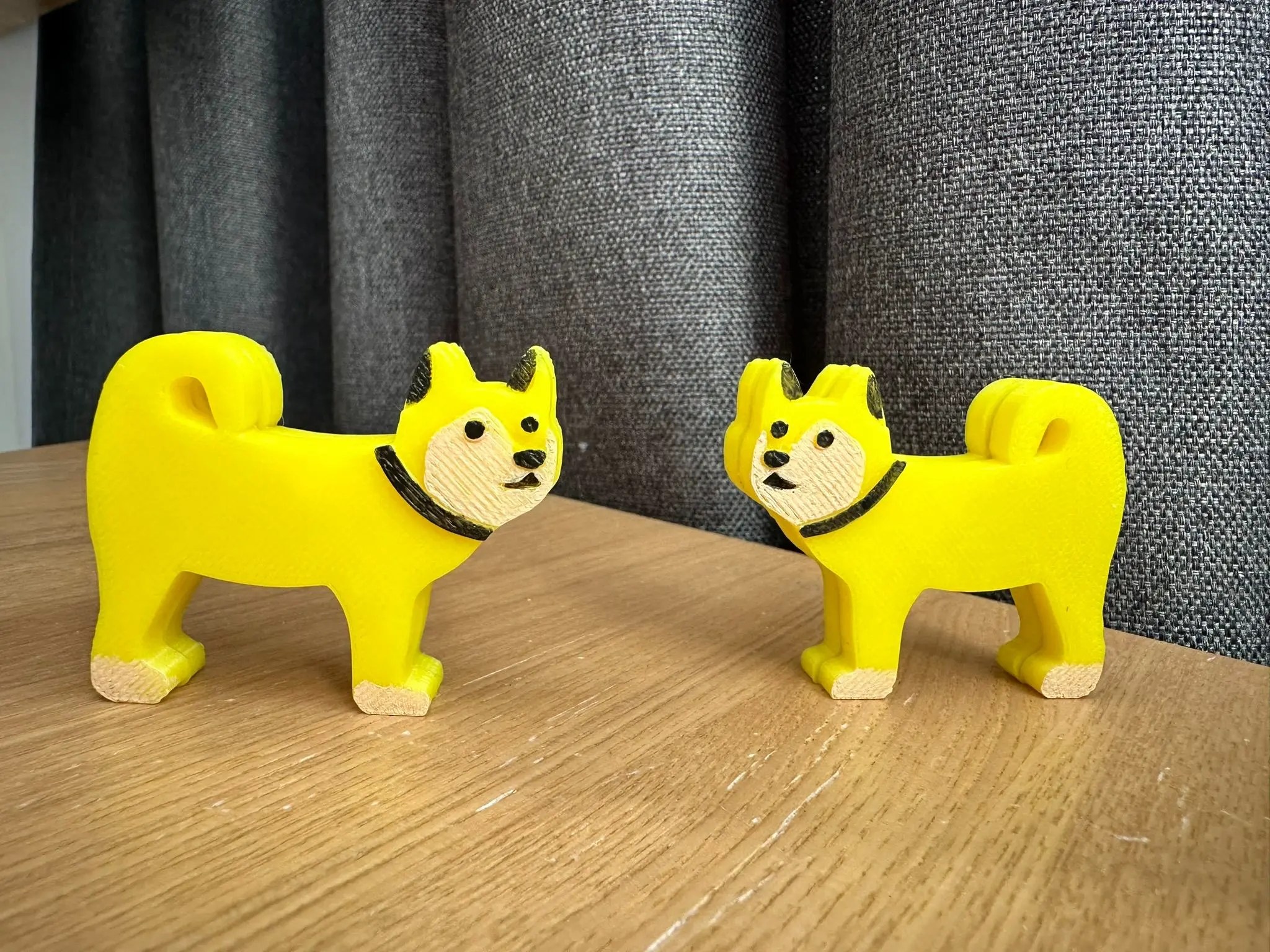 Two shiba inu dog toy meme 3D models download Creality Cloud