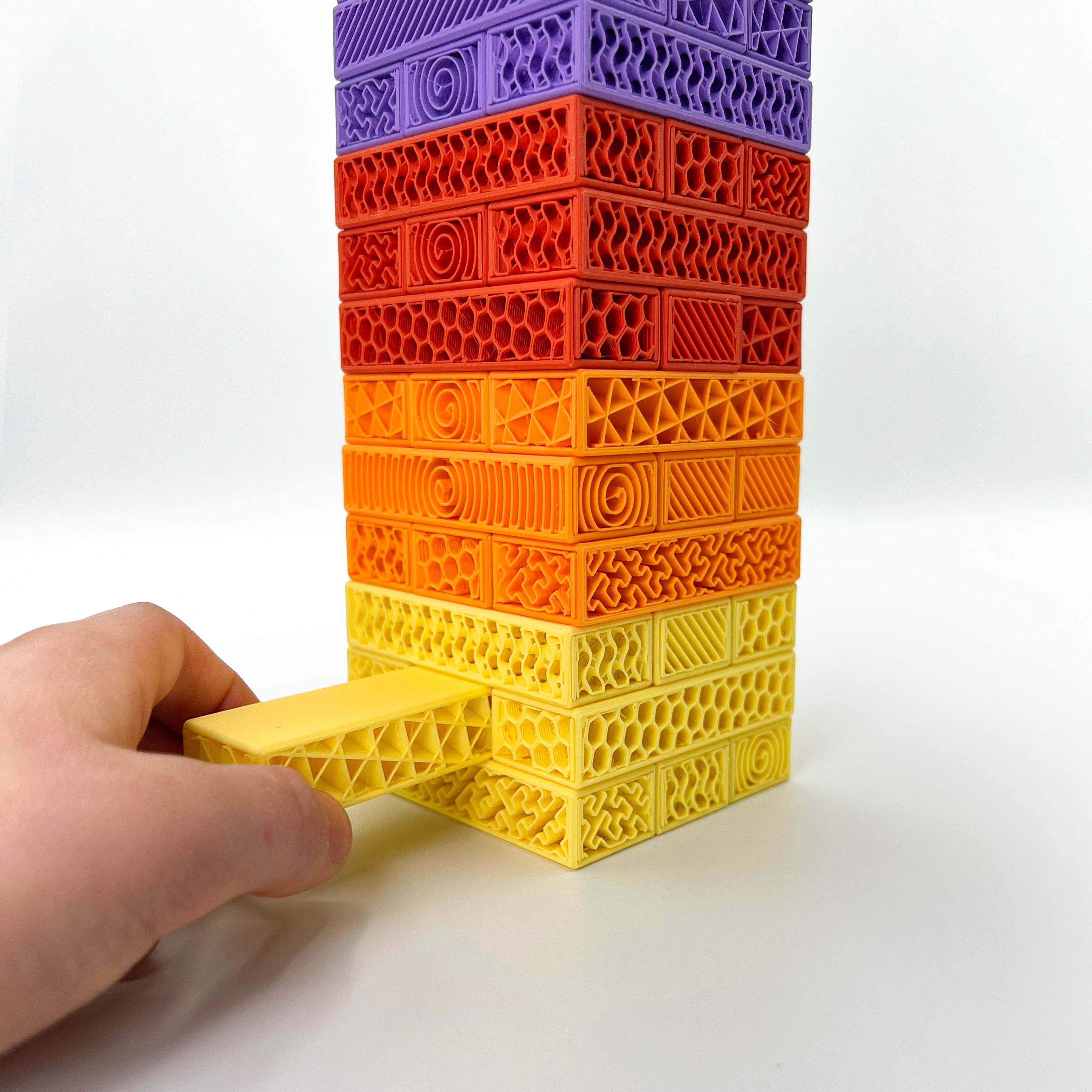 Infill Jenga 3D models download Creality Cloud