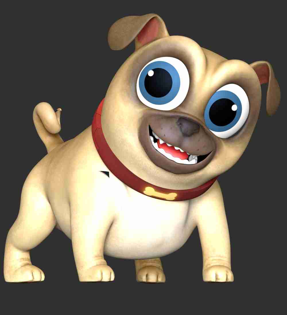 Rolly Puppy Dog Pals 3D models download Creality Cloud
