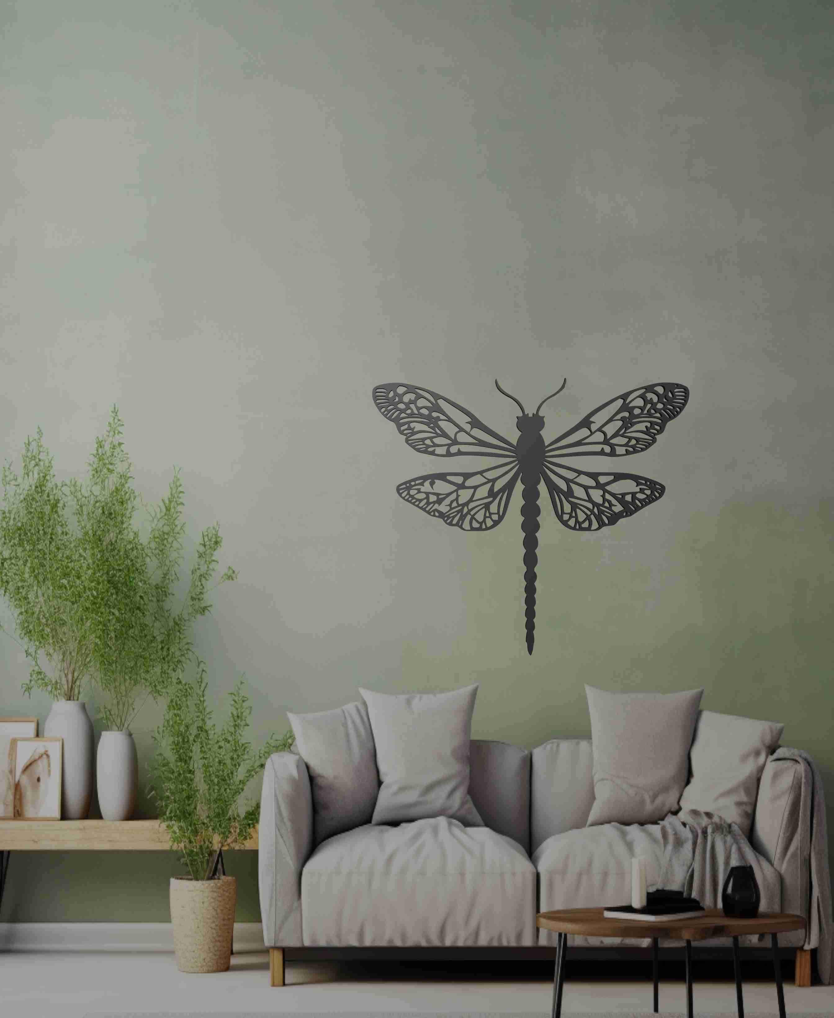 Dragonfly Wall Art 3D models download Creality Cloud