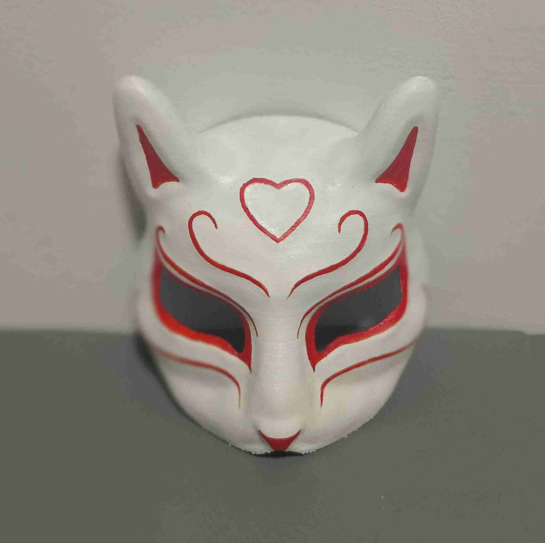 NEKO MASK 3D models download Creality Cloud