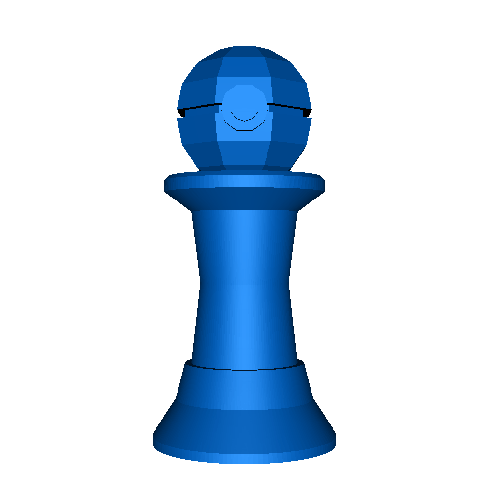 Poké chess 3D models download Creality Cloud