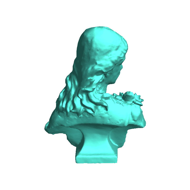 Girl Head Statue 3D models download Creality Cloud