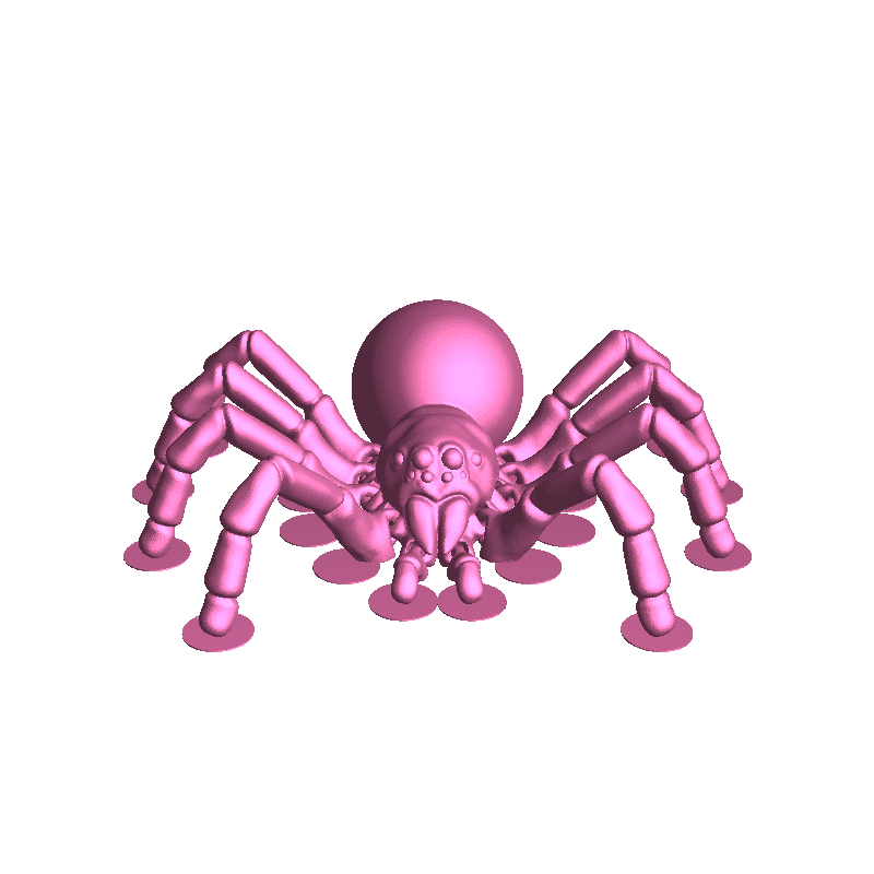 THE GIANT ENEMY SPIDER 3D models download Creality Cloud