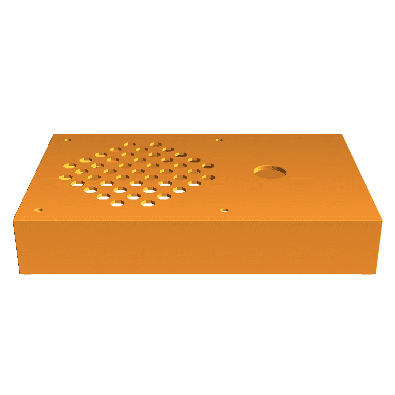 Fan Box 120 mm with switch 3D models download Creality Cloud