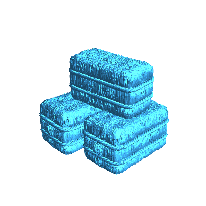 Hay Bales 3D models download Creality Cloud