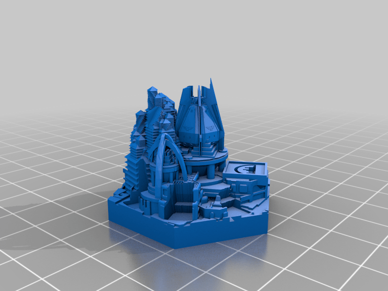 RifRaf Terraforming Mars 2020 ALT Cupola and Capital in 2 Pa 3D