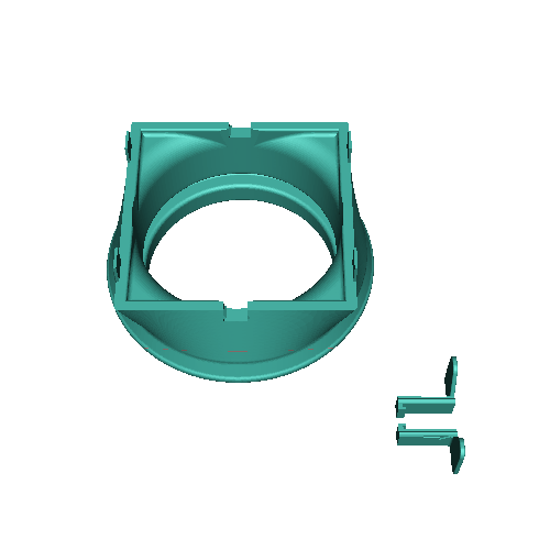 Creality K1 Exhaust for 100mm ducting 3D models download Creality Cloud