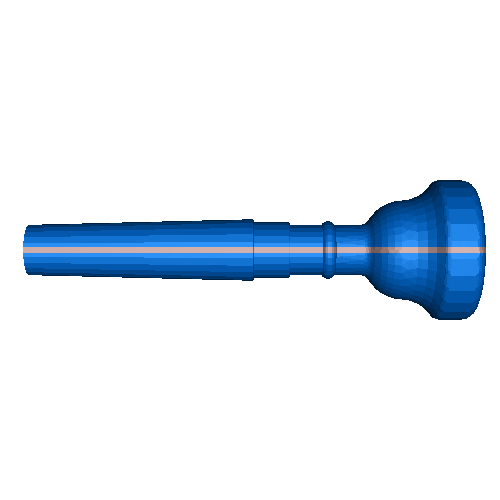 Trumpet Mouthpiece 3D models download Creality Cloud