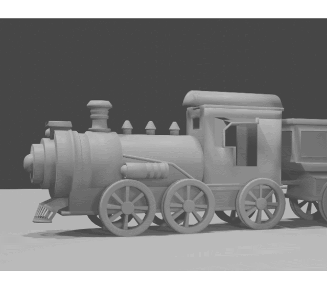 Train 3D models download Creality Cloud
