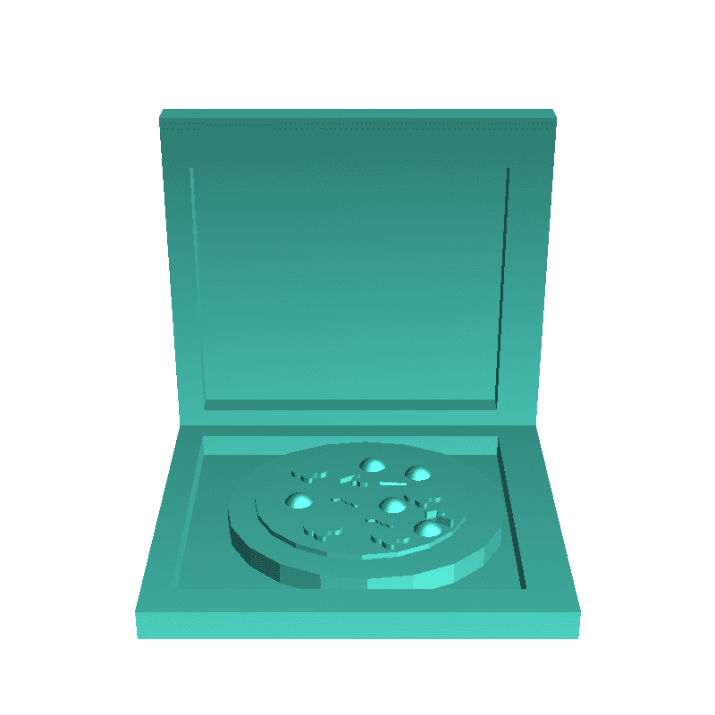 Pizza Box 3D models download Creality Cloud