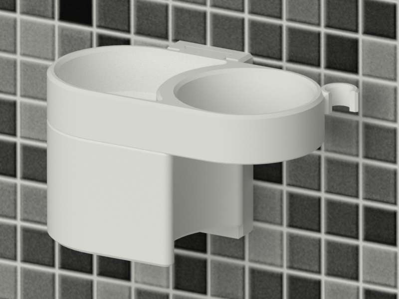 hair dryer holder 3D models download Creality Cloud