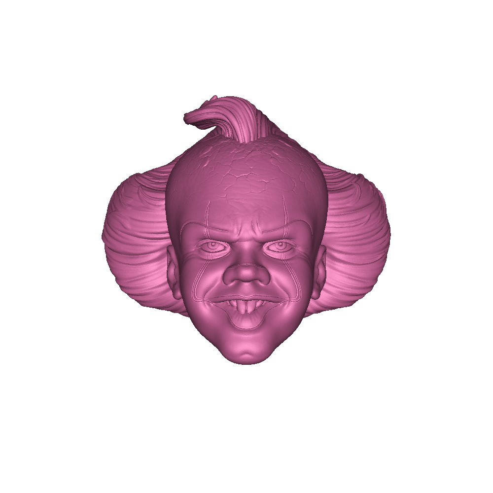 Pennywise Heads 3D models download Creality Cloud