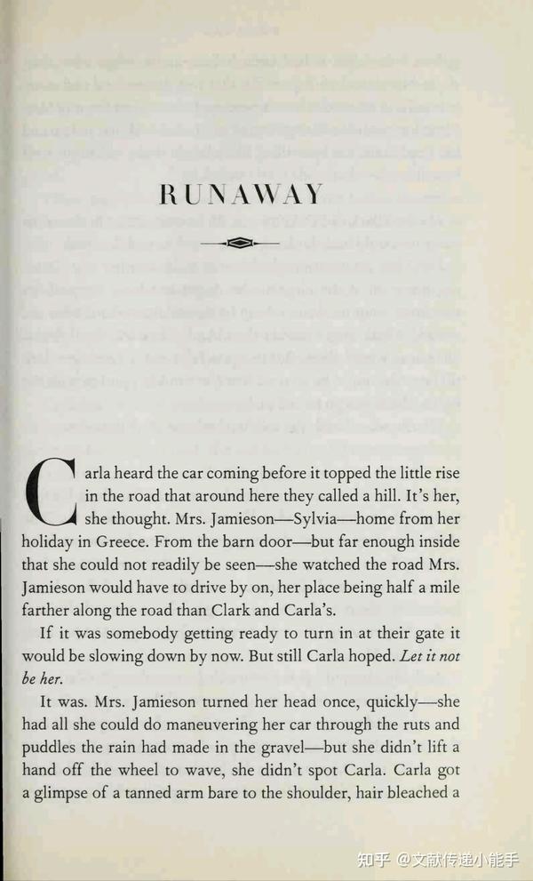 爱丽丝·门罗,逃离,英文版,Runaway stories by Munro Alice 2004 知乎