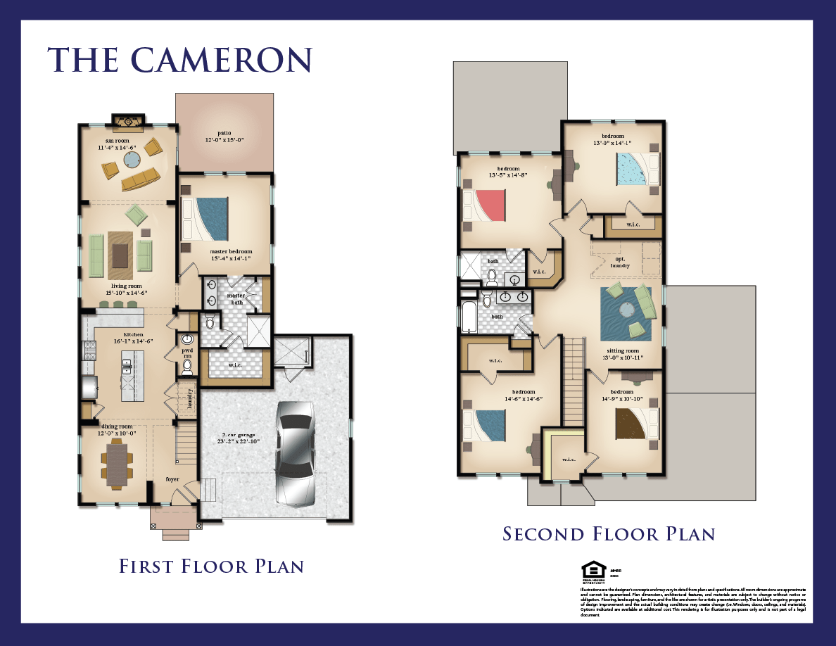The Cameron Piccard Homes