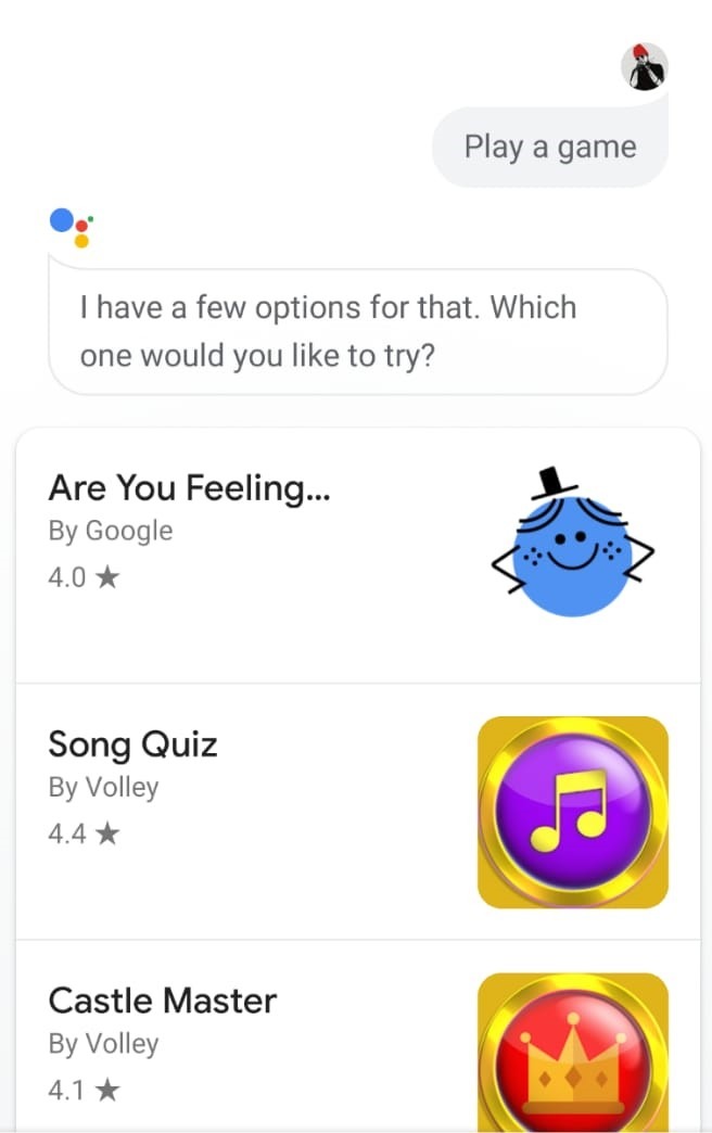 Google assistant games and features to kill boredom Piccle