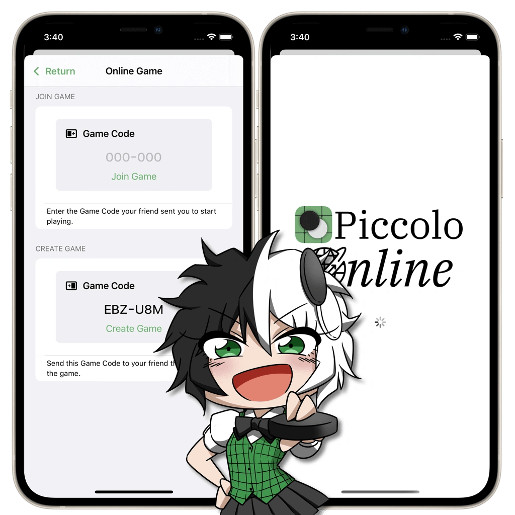 Piccolo • Othello app for iPhone, iPad and Mac