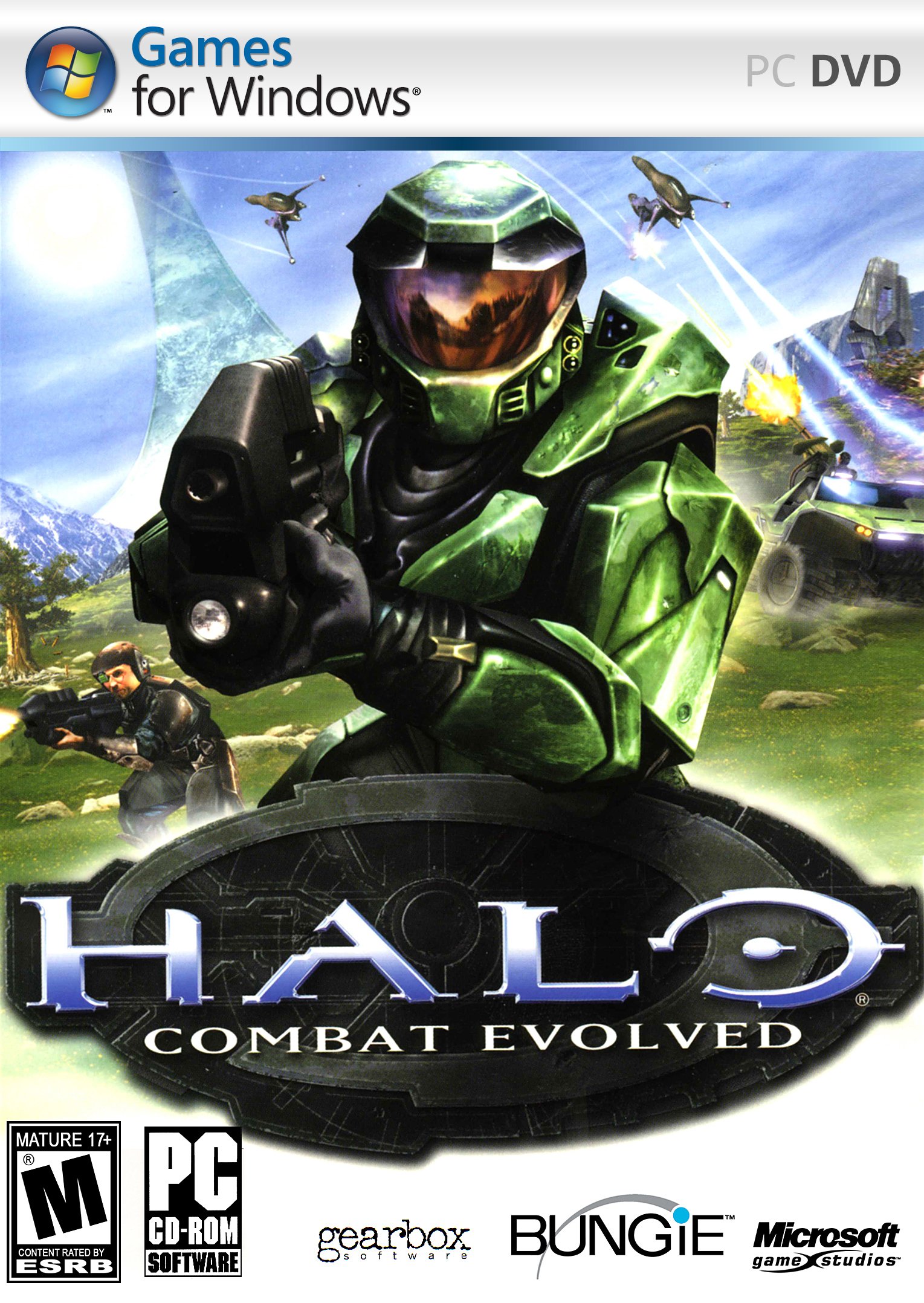 Halo Combat Evolved Video Game Box Art ID 11703