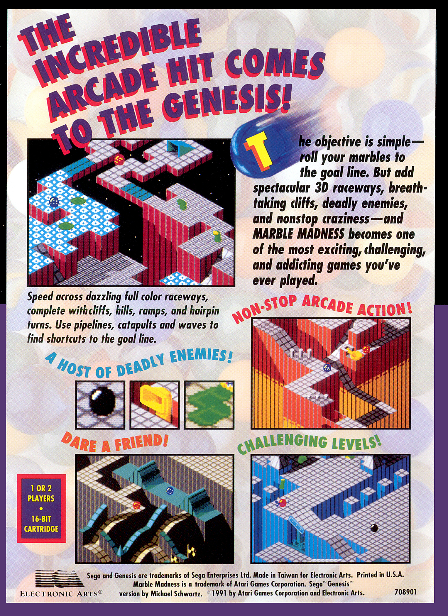 Marble Madness Picture Image Abyss