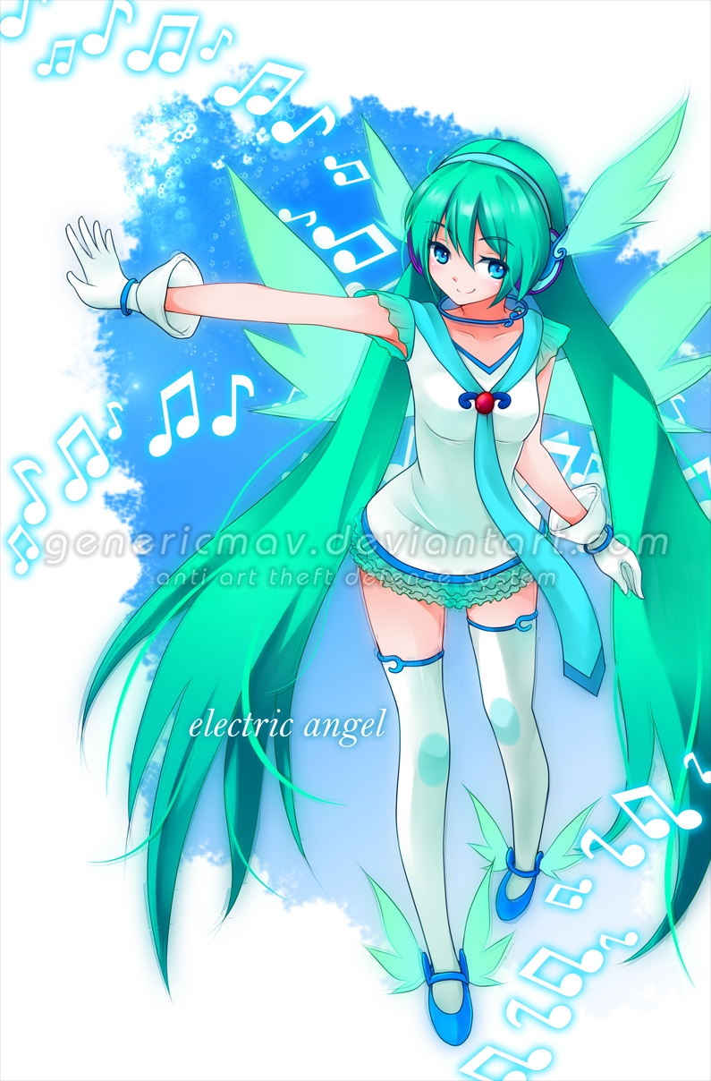 Hatsune Miku Electric Angel Image Abyss