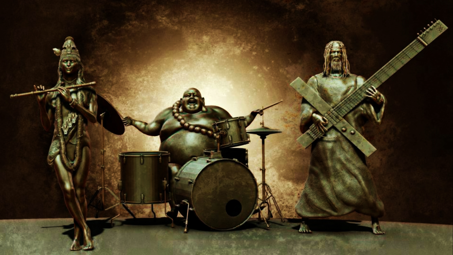 Jesus And Budda Image Abyss