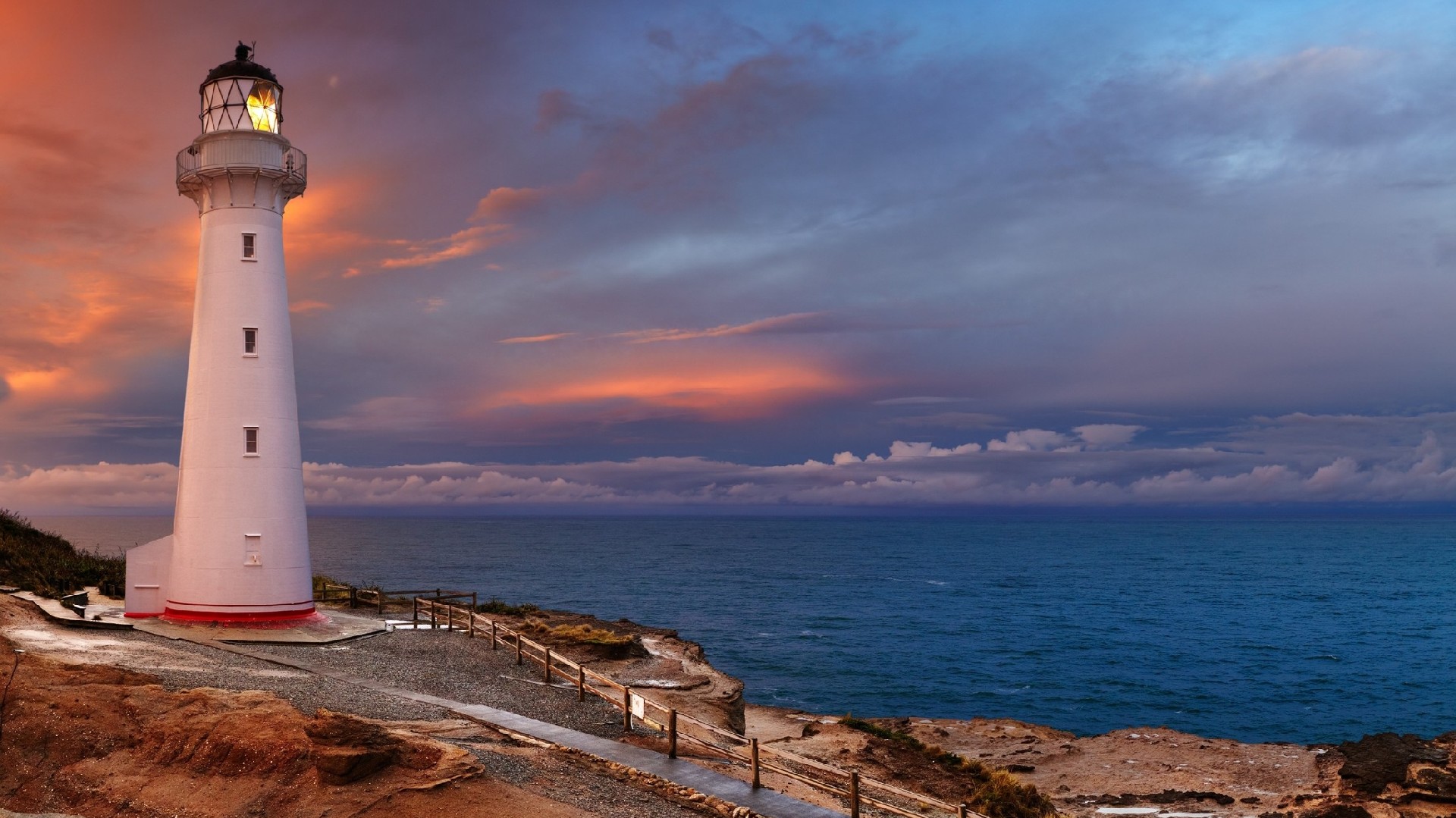 Castle Lighthouse in New Zealand Image Abyss
