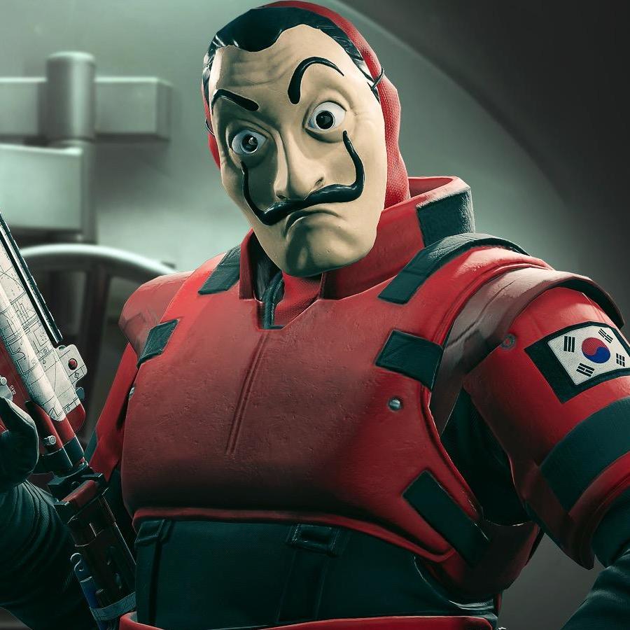 Rainbow Six Siege Vigil (La Casa de Papel Money Heist) Image Abyss