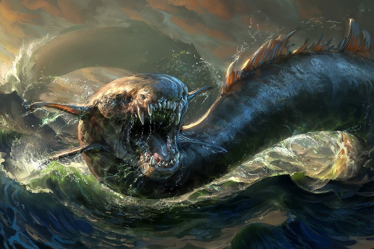 Sea Monster Picture Image Abyss