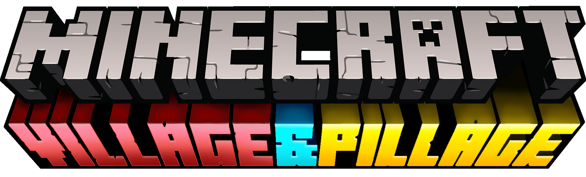 Minecraft Village & Pillager Logo by Suykeru Image Abyss